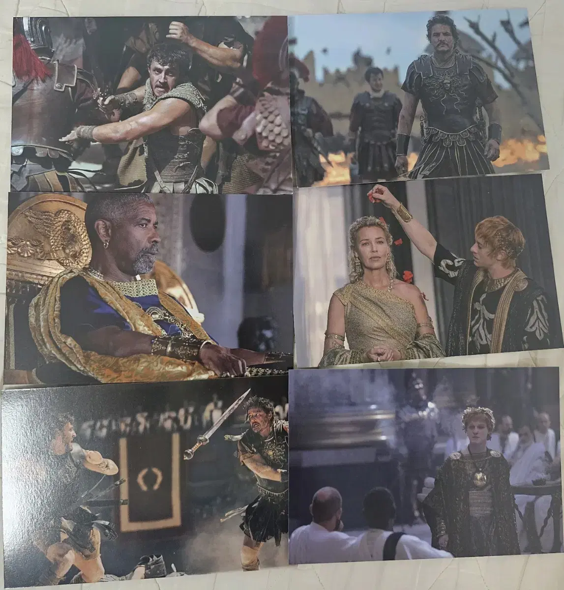 Movie Gladiator 2 Photo postcard set