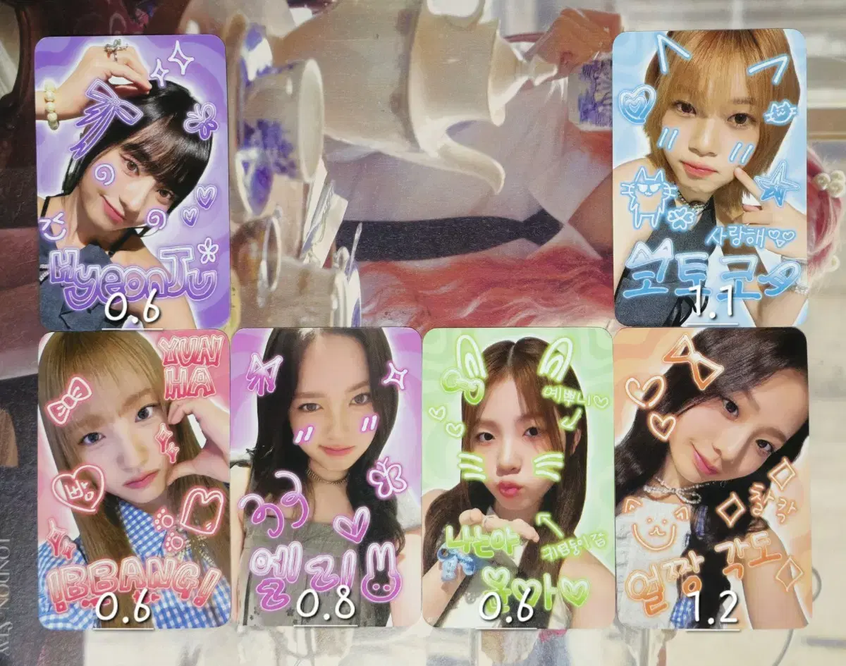 Eunice Curious purikura ver. unreleased photocard! Imserwonkotokobangyoonha