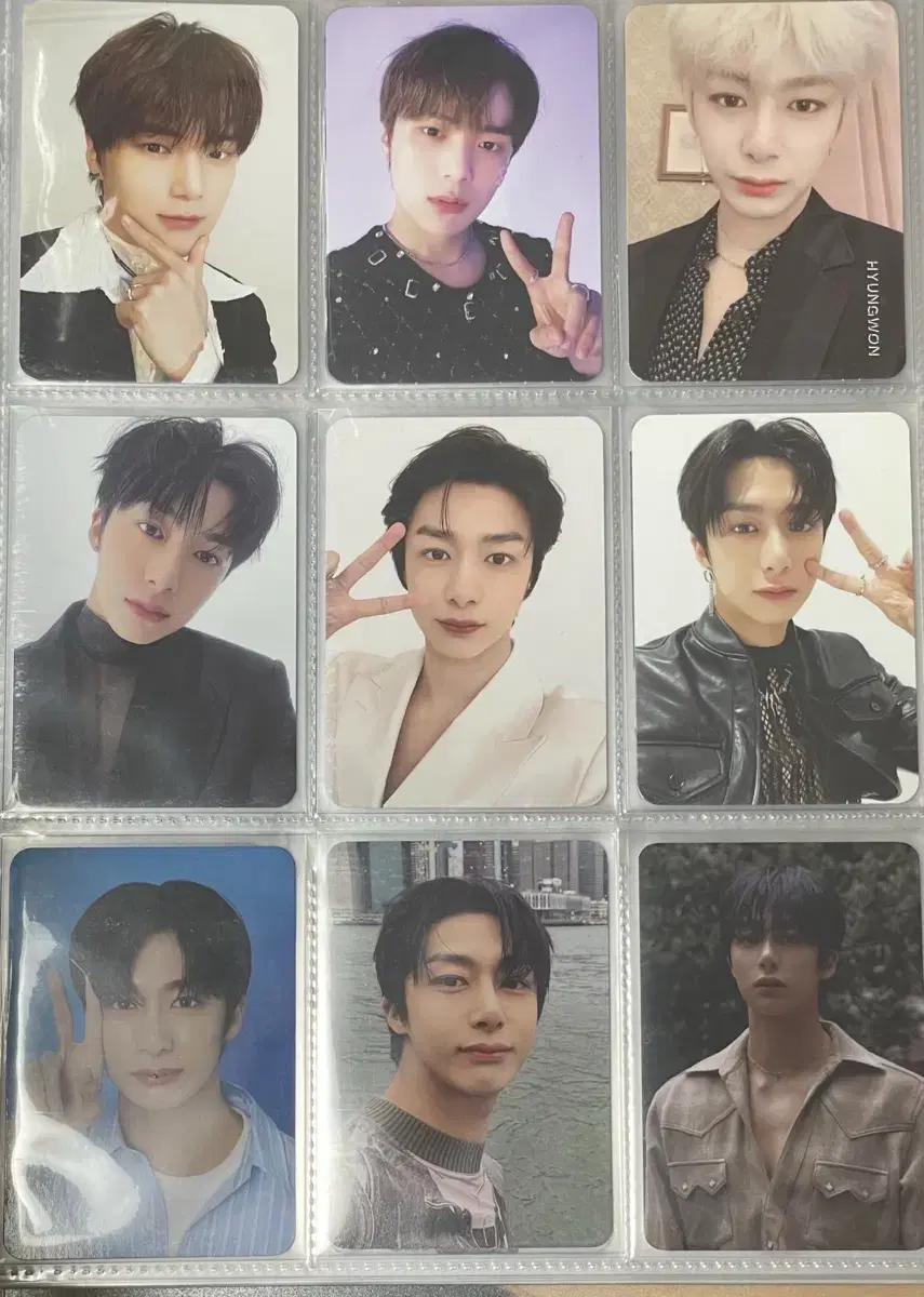 Minhyuk hyungwon photocard (bulk)