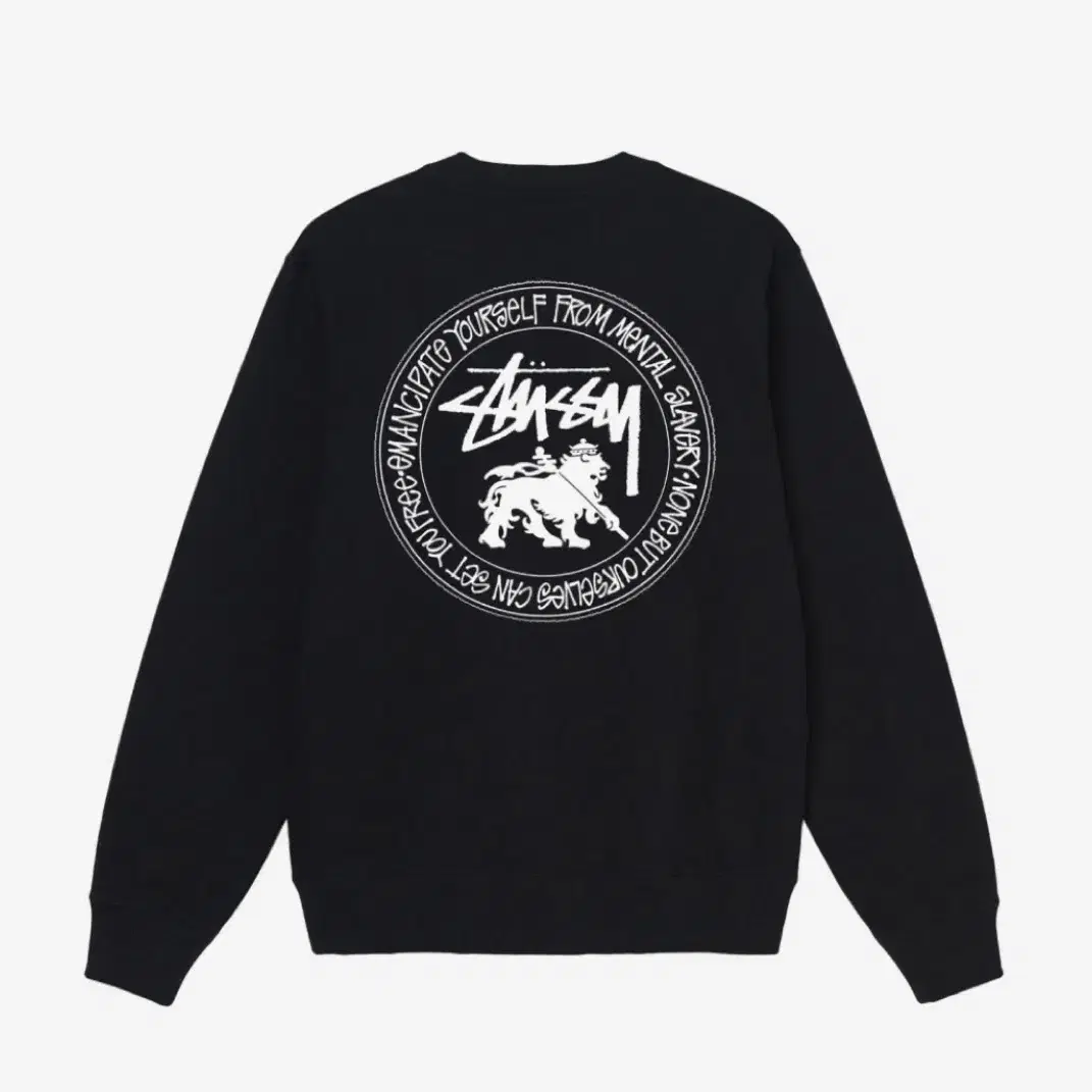 stussy lion sweatshirt 스투시 라이언 스웻셔츠