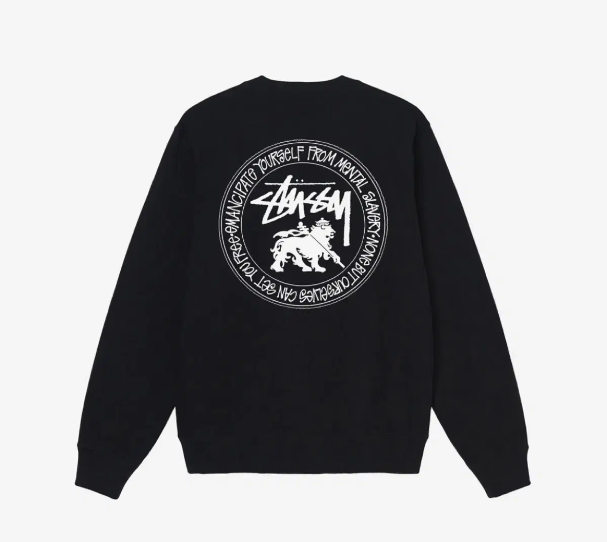 stussy lion sweatshirt 스투시 라이언 스웻셔츠