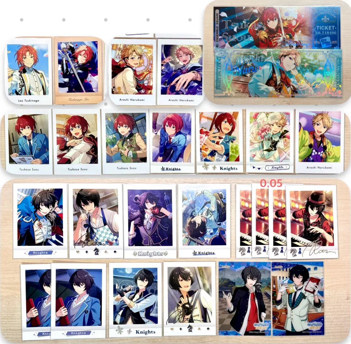 Anstar Knights Pasha Pashotsu Tickets Leo Tsukasa Ritsu Arashi