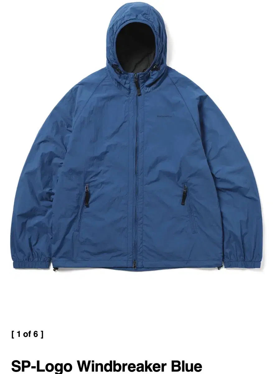 [L]This Is Never That SP-Logo Windbreaker Bloo