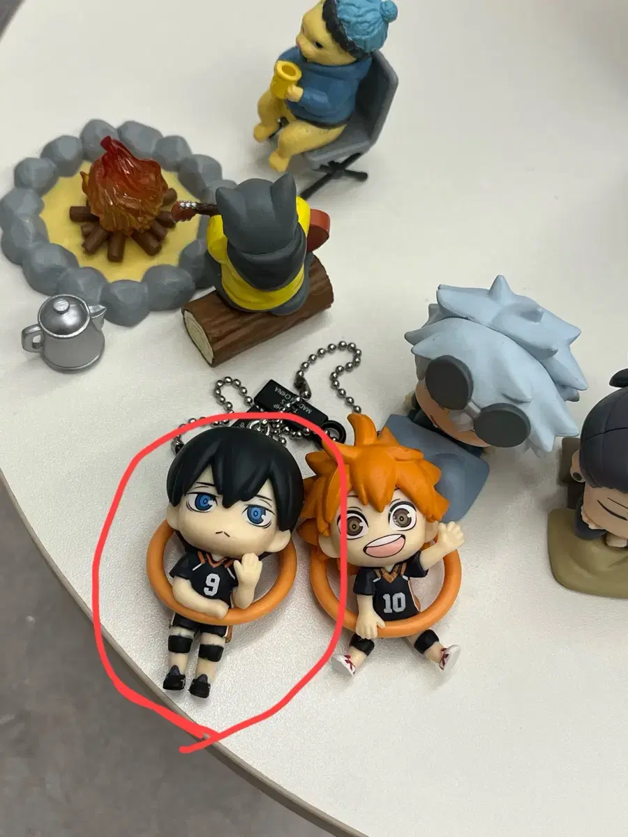 Haikyuu Kageyama Tobio Gacha keyring sells