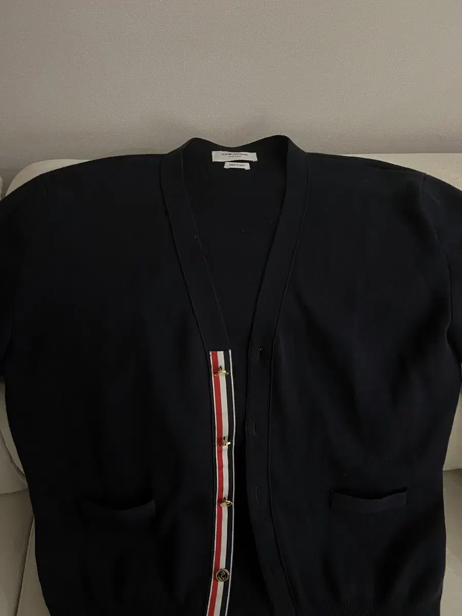 [5] Thom Browne Milano Stitched Keum Cardigan