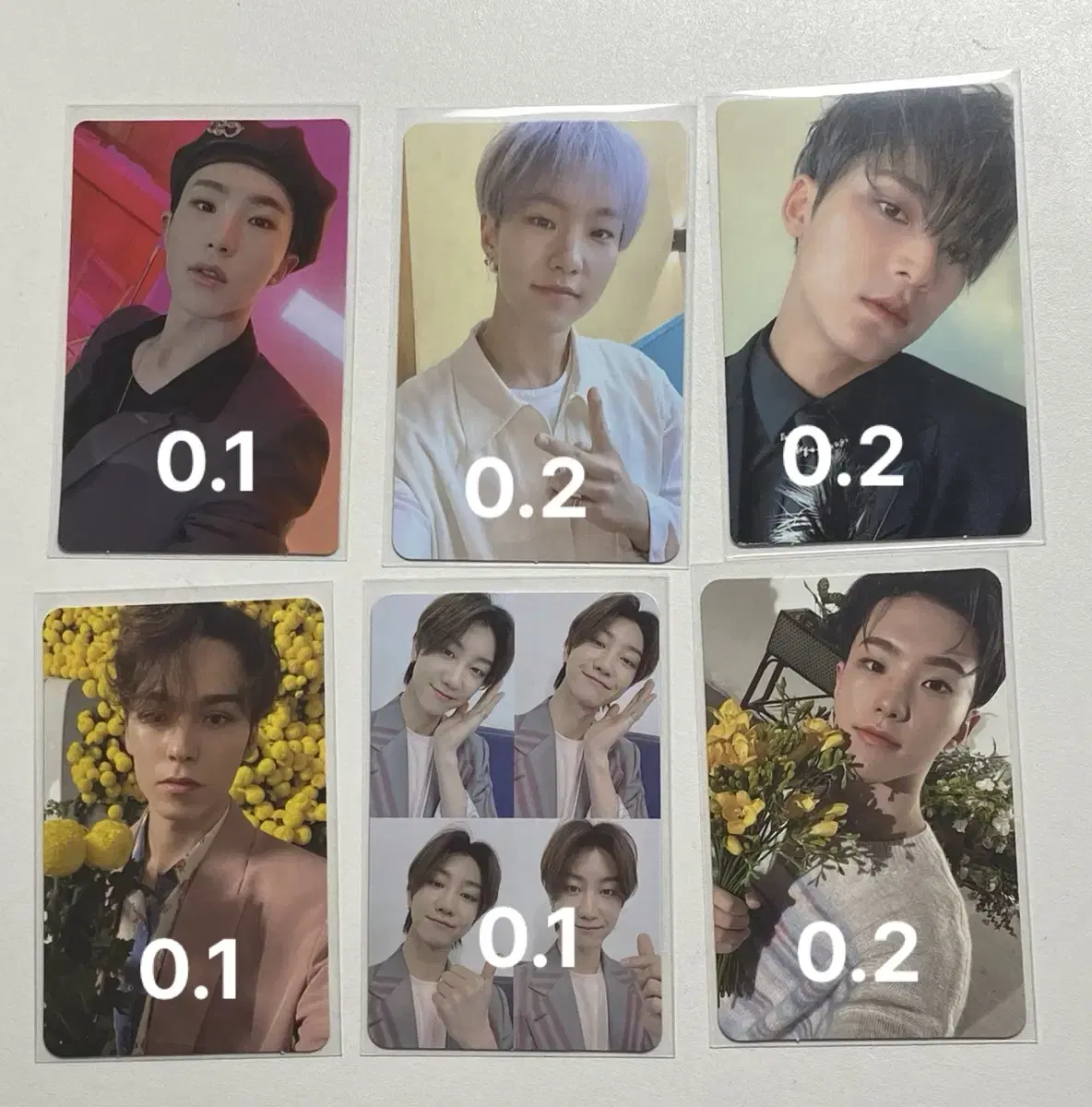 Seventeen mingyu hoshi vernon the8 Your Choice Ataka UnOdor Rinse photocard WTS