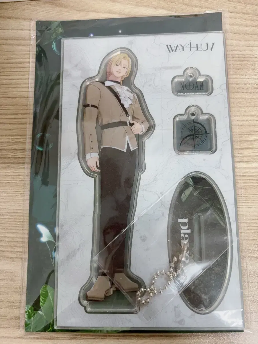 Plave W4L noah acrylic stand unsealed