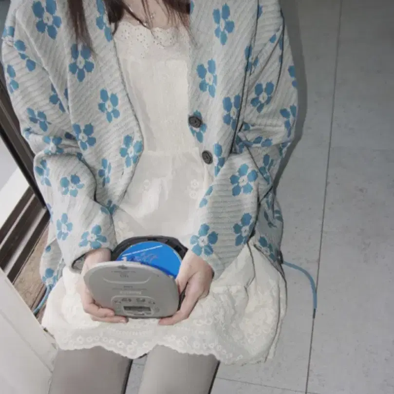 김아홉 가디건 sky YUME cardigan