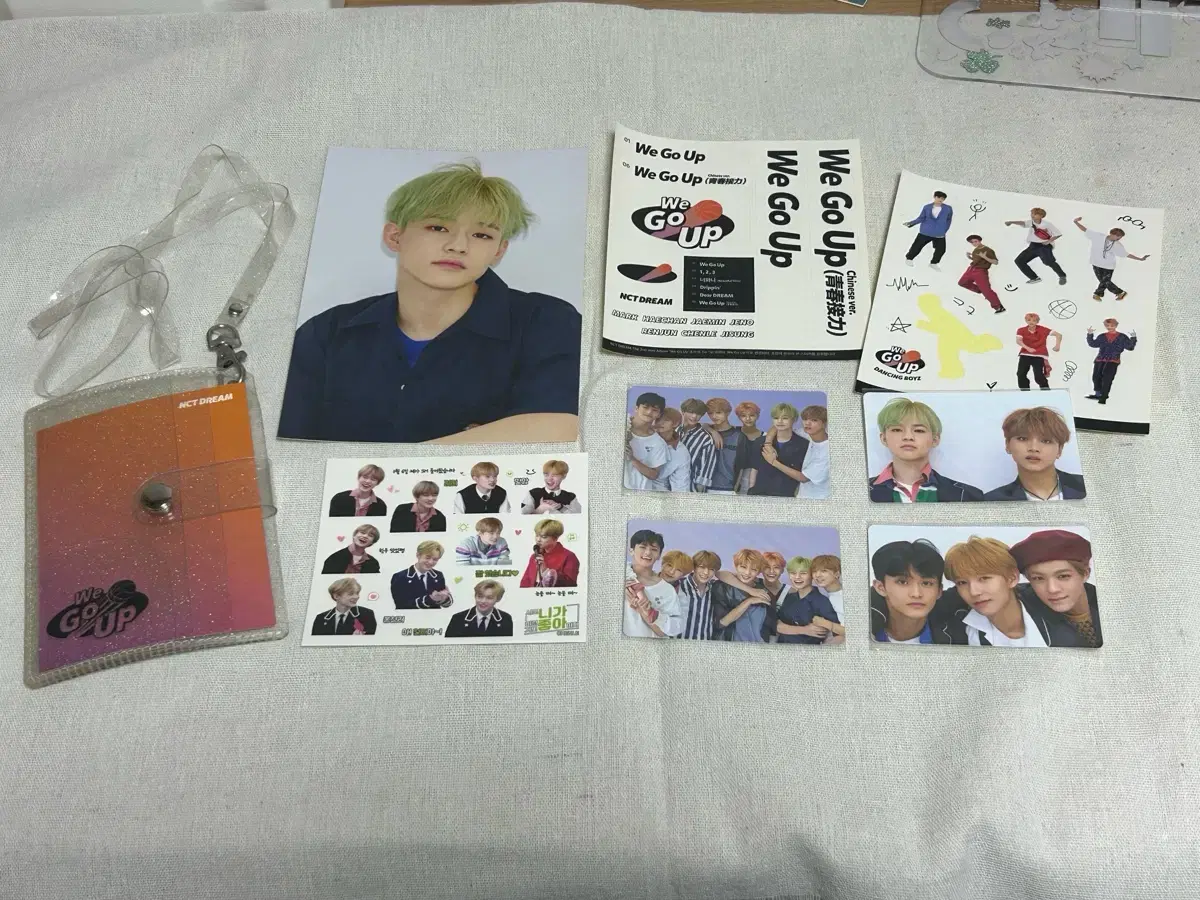 NCT Dream chenle Weegotup Passport Wallet sticker photocard Photo Card Album