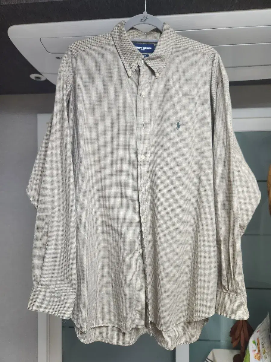 Polo Ralph Lauren Golf Check Shirt Brown (XL)