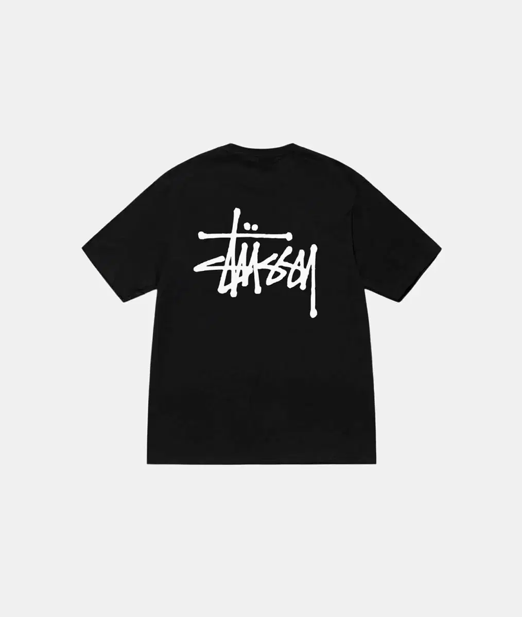 Stussy Basic Short-Sleeved T-Shirt Brand New