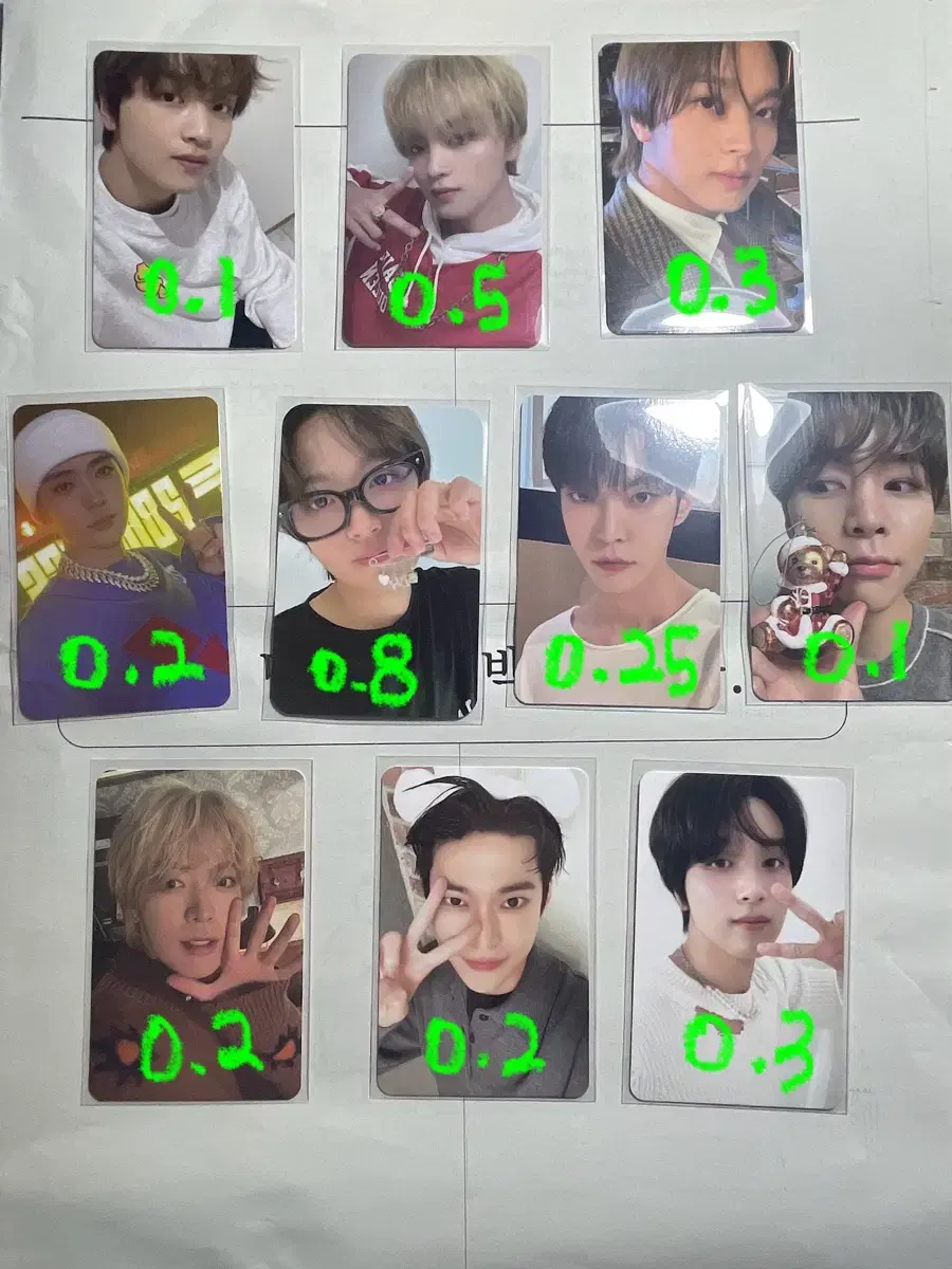 NCT photocard wts Free Sharing | haechan doyoung jaehyun johnny Yuta