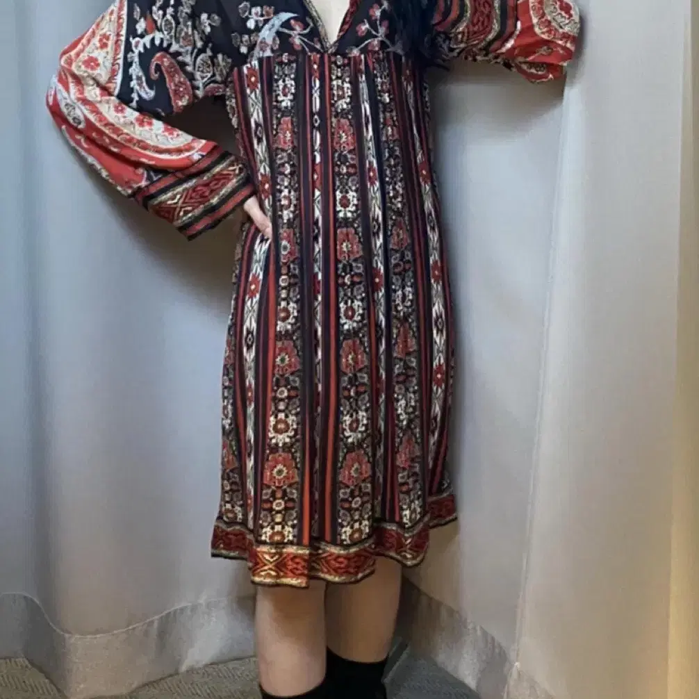 Isabel Marant) 이자벨마랑 v neck dress/원피스