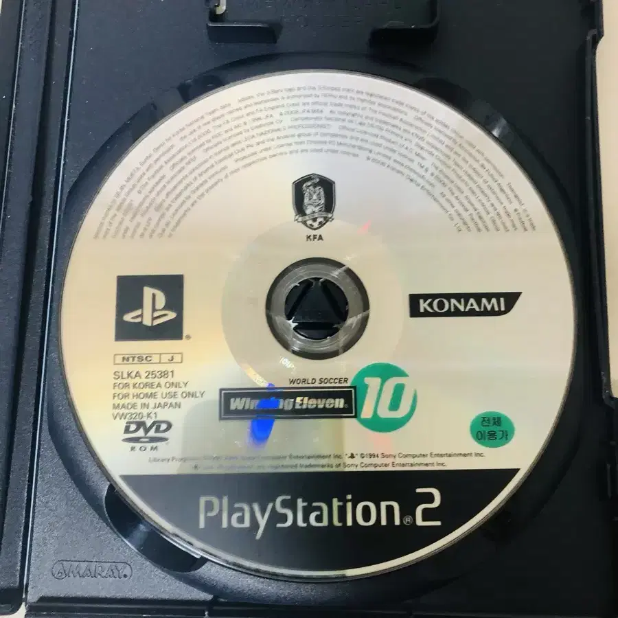 PS2 위닝 일레븐 10