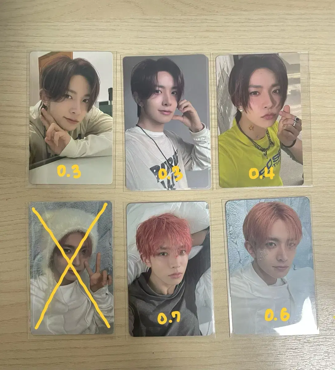 Enhypen heeseung photocard wts Romance Untold Daydreams