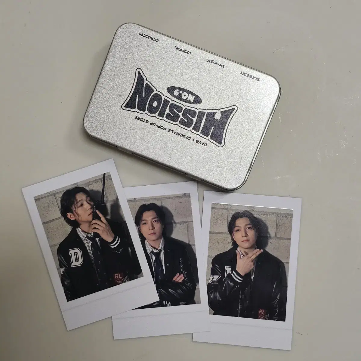 Day 6 Denimals pop up polaroid Sungjin Sungjin