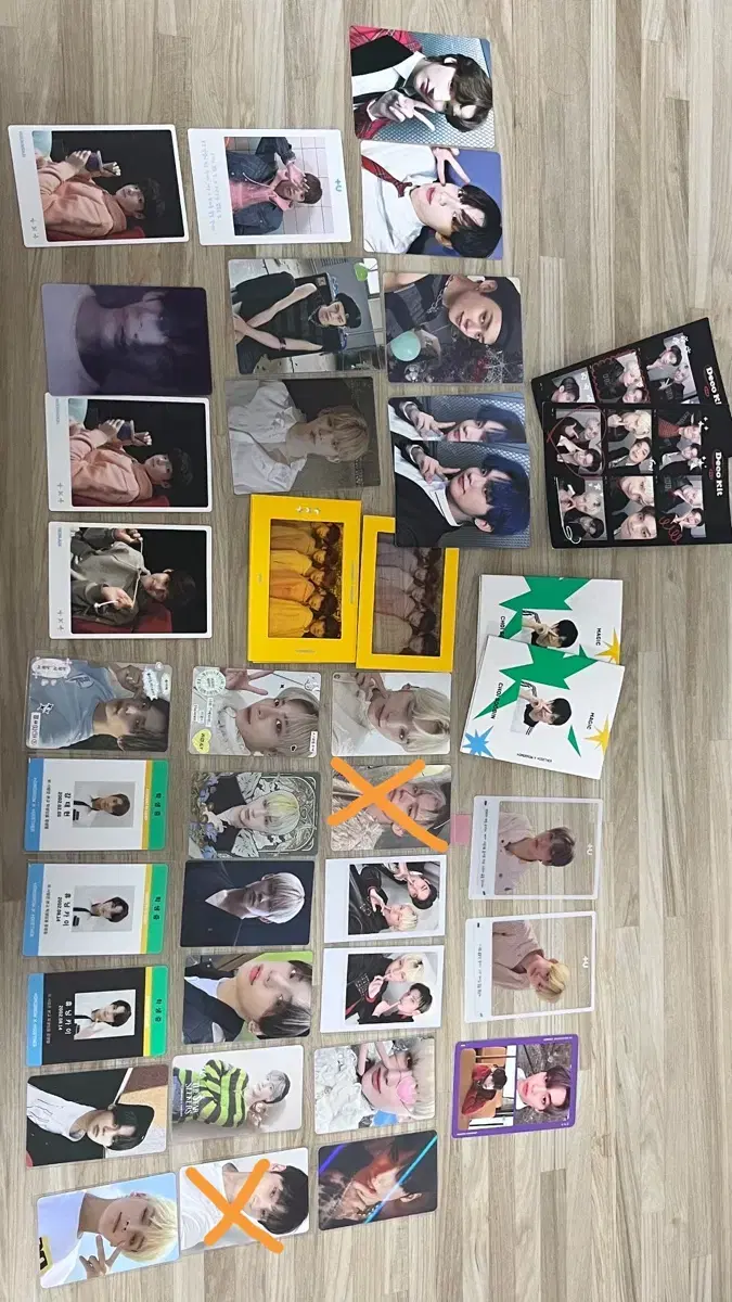 Tuvatu txt yeonjun soobin beomgyu taehyun hueningkai photocard Photocard unsealed album