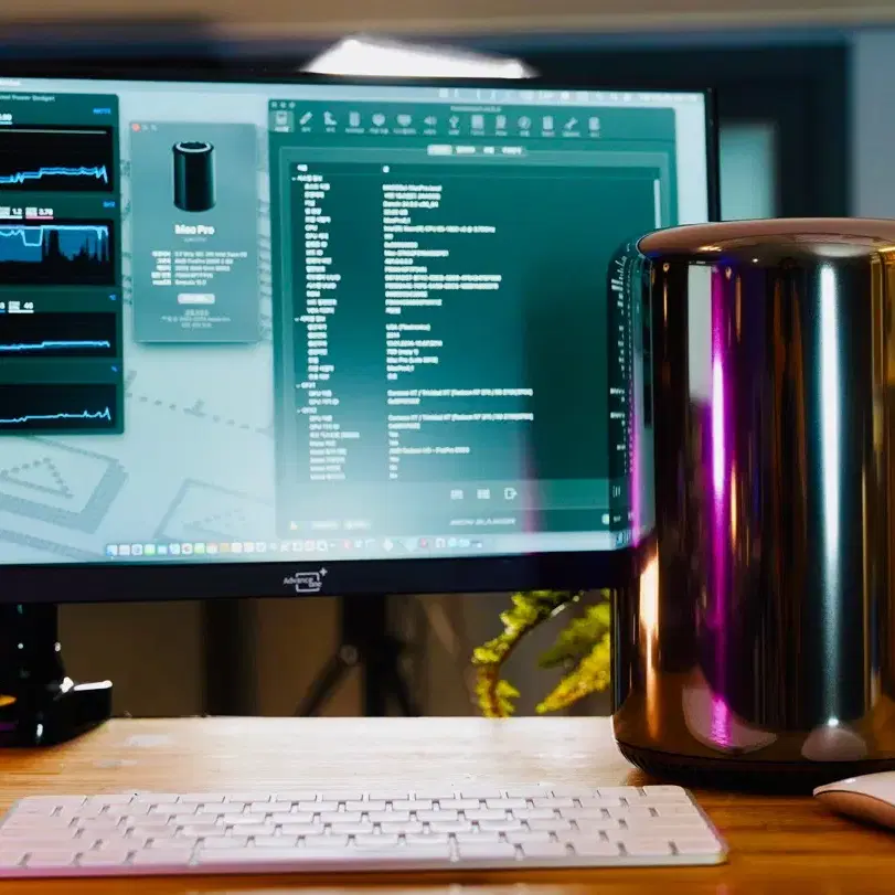 애플 연탄맥 맥프로6.1 MacPro6.1  민트급!