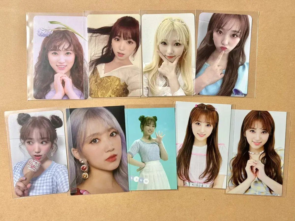 iz*one nako photocard