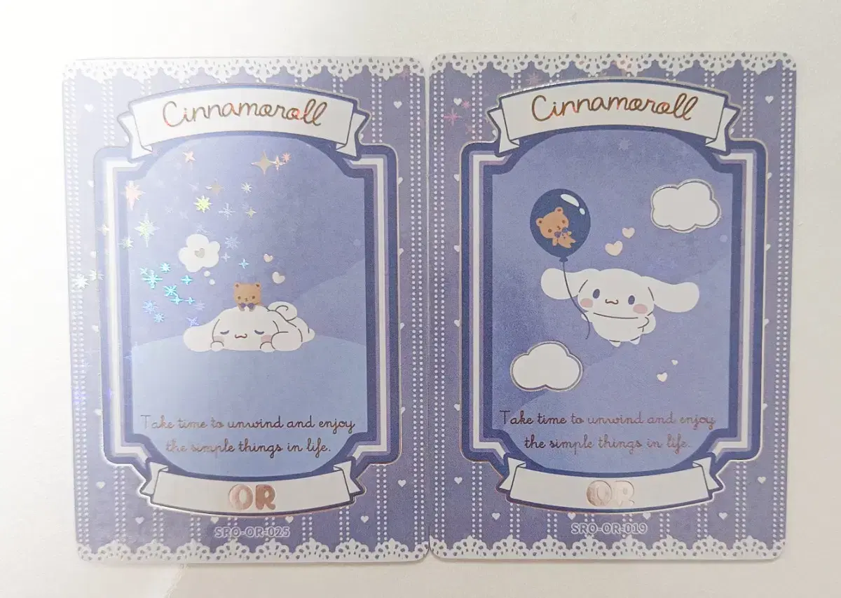 Sanrio Photocard Character Collectors' Cinnamon Roll kard orKards Part 2