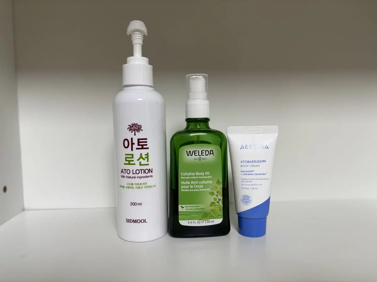 시드물 아토로션 200ml+벨레다 Weleda 셀룰라이트