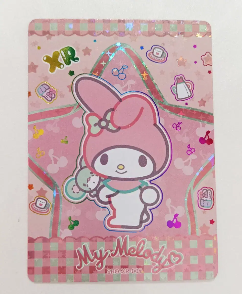 Sanrio Photocard Character Collectors kard My Melody XR Kards Part 2