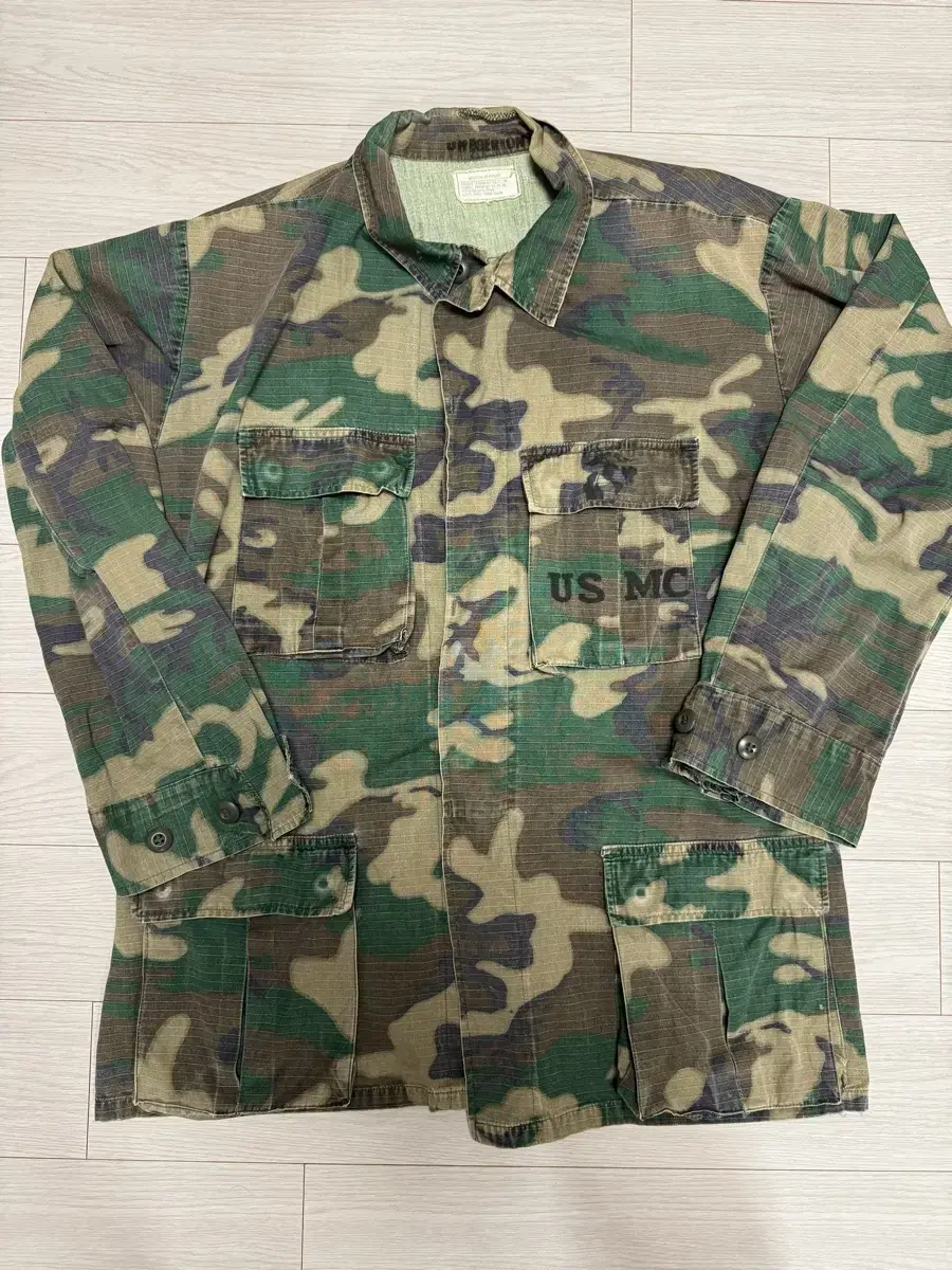 70s US Army ERDL Camo RDF Puttyg Jacket