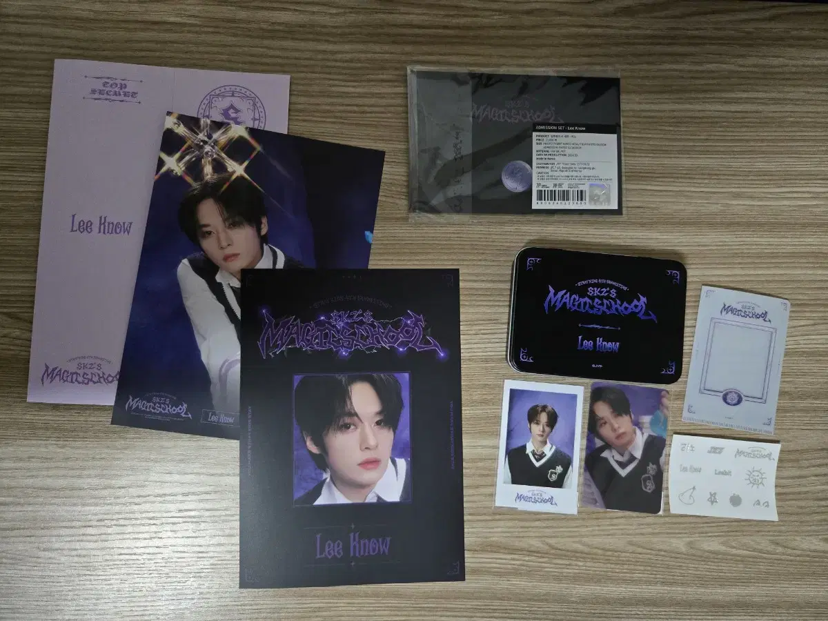 Lee know photocard sells teen case acceptance letters.