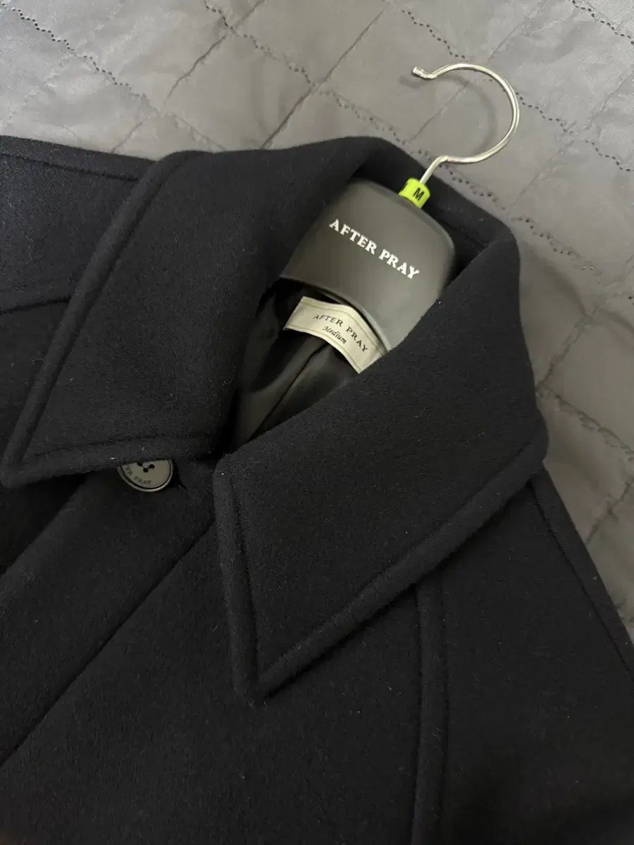 22FW Afterpray Tourist Balmacan Coat Navy M