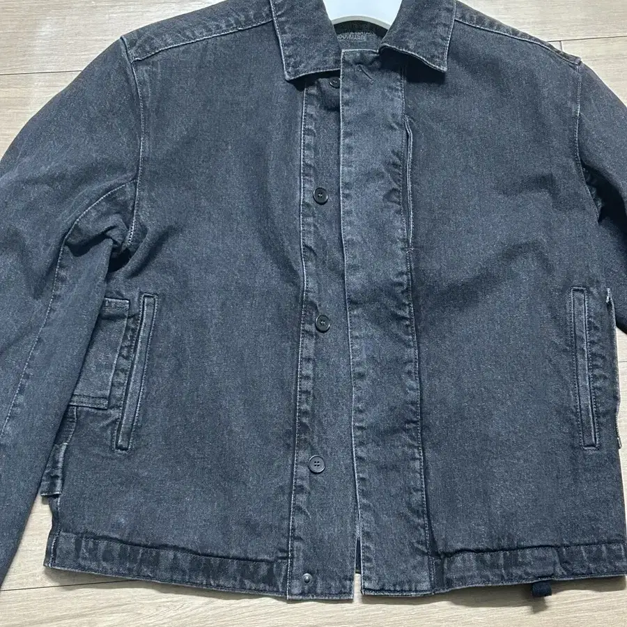 EE WASHED DENIM BLOUSON BLACK M사이즈