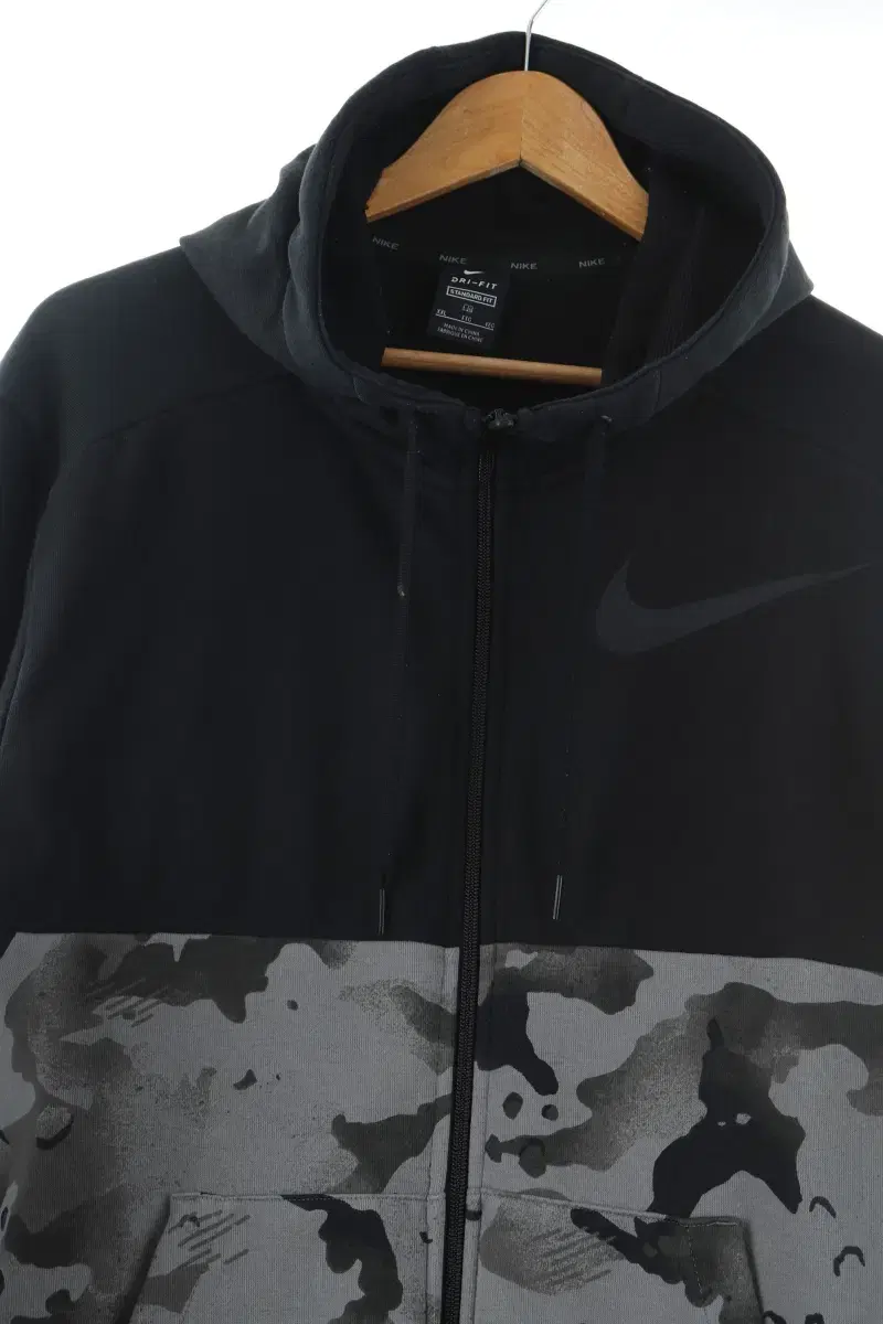 (2XL) Nike Hooded Zip-Up Big Size Camouflage-10339