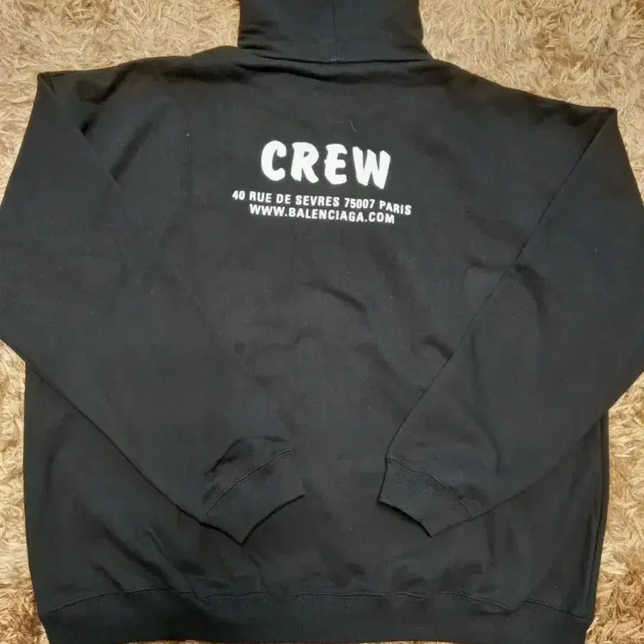 빅딜! 발렌시아가 CREW 오버핏 후드집업    100~110