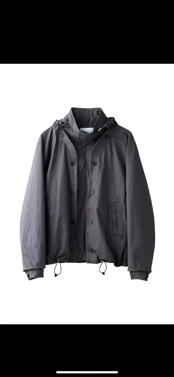 [4] Hatching Room Reverse M65 Jacket Charcoal