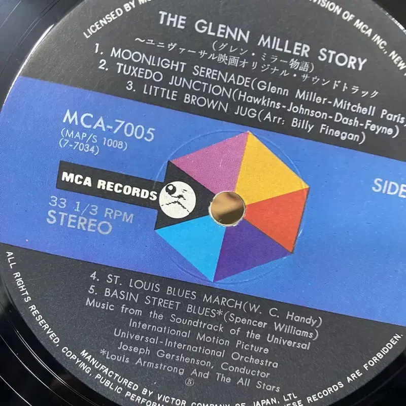 THE GLENN MILLER STORY LP / AA6248