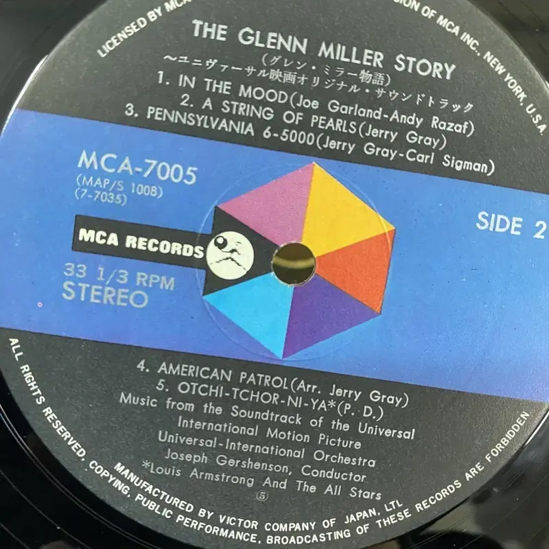 THE GLENN MILLER STORY LP / AA6248