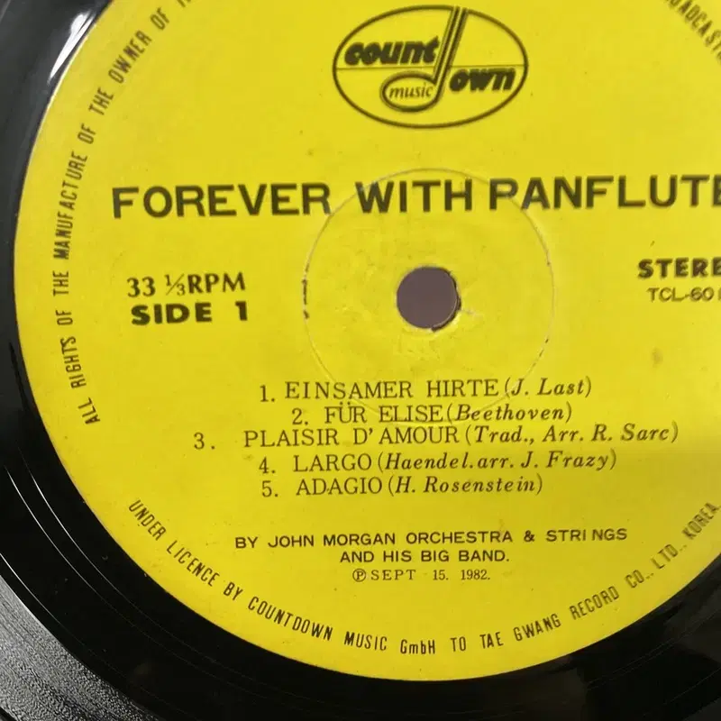 FOREVER WITH PANFLUTE  LP / AA6253