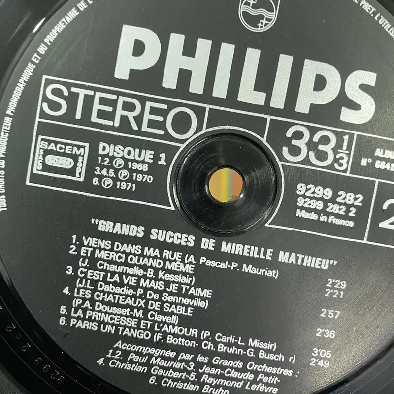 MIREILLE MATHIEU LP / AA6267