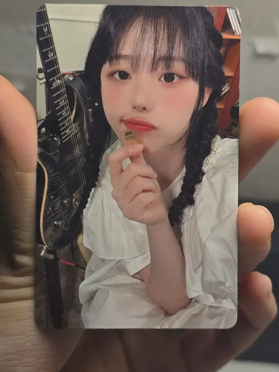 QWER hina nangnongnangnang photocard unreleased photocard kakaotalk gift chodan magenta siyeon