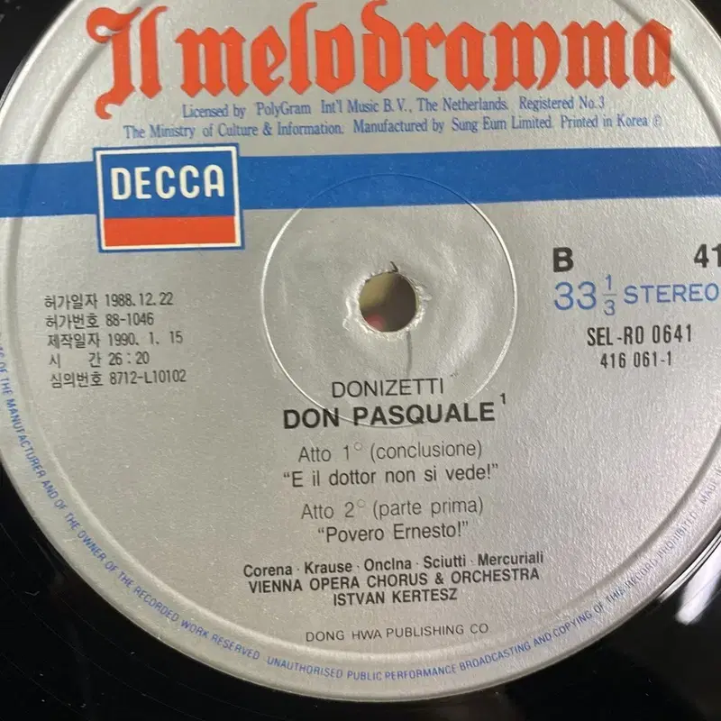 DON PASQUALE  LP / AA6272