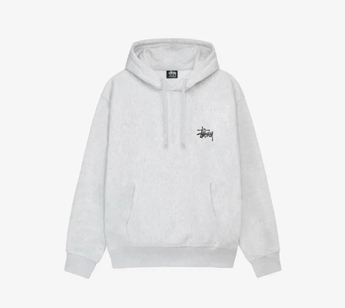 Stussy Basic Hoodie Ash Gray