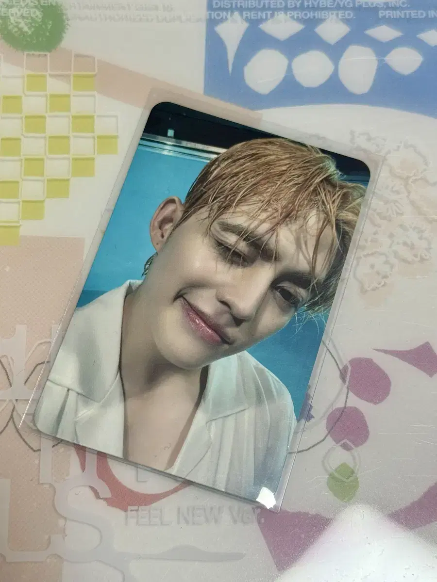 seventeen s.coups spill the feels bloo version photocard wts