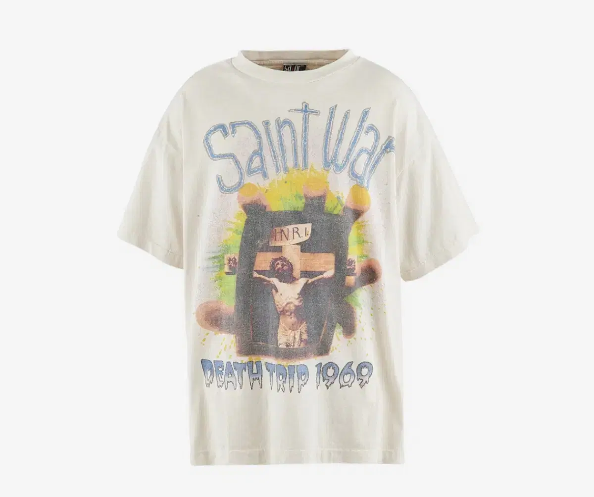 [XL] St. Michael's War T-Shirt White