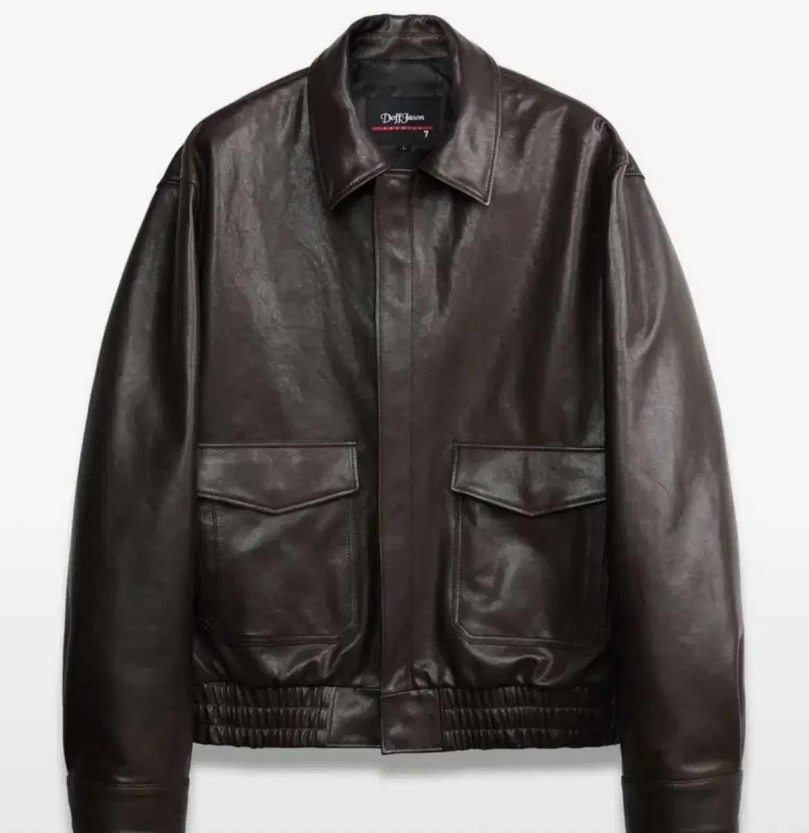 DorfJason A2 Lambskin Brown L sell 24FW Leather Jacket