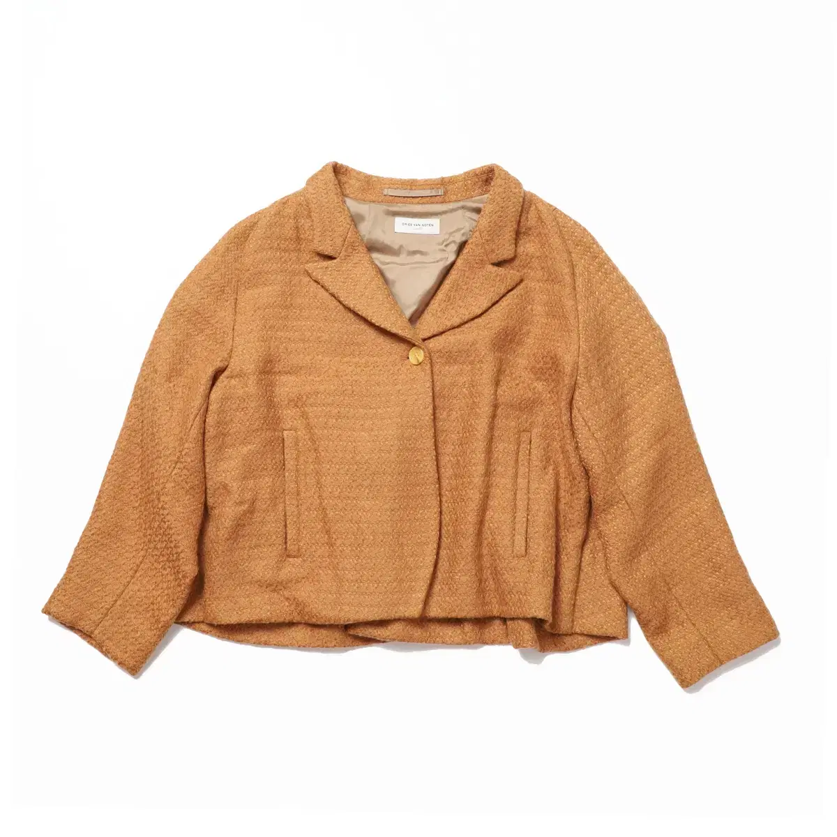 Dries Van Noten Wool Crop Jacket