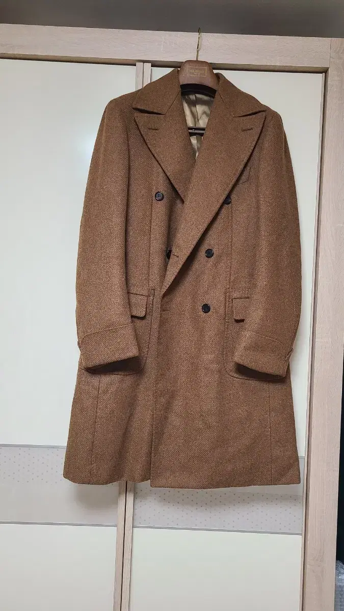 Casa del Sarto Robat Tweed Polo Coat 50