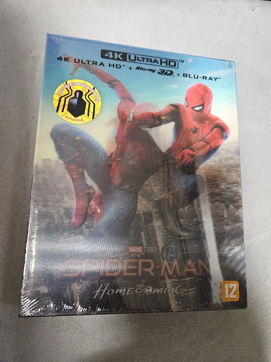 Unsealed Spider-Man Homecoming 4K B1 lenticular full slipcase steelbook for sale