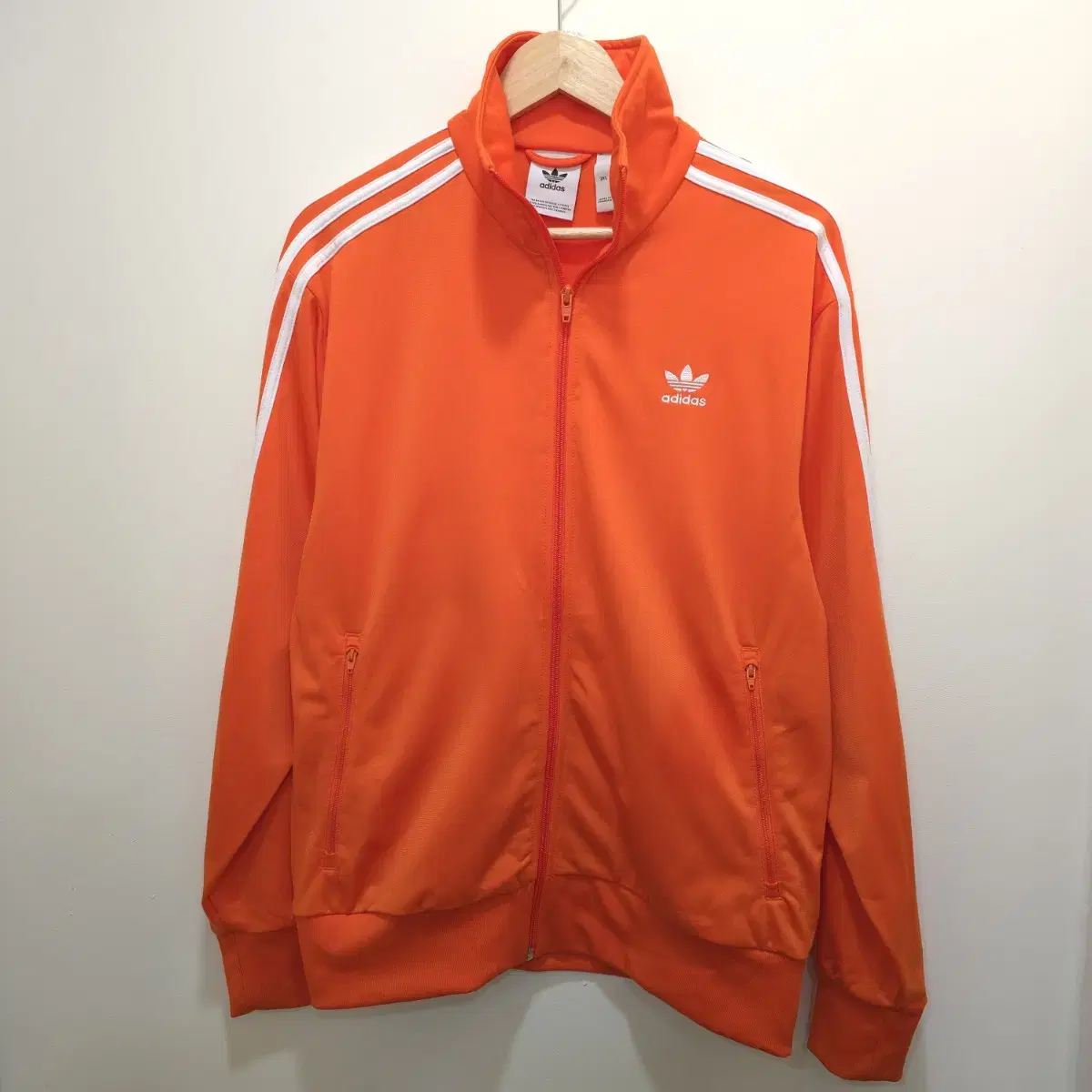 adidas Original Firebird Orange Zip-Up (2XL)