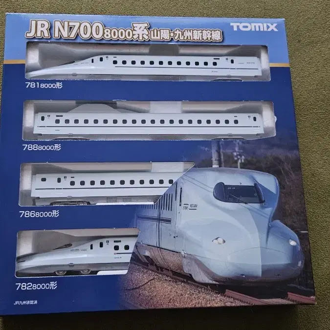 tomix사 N700 8000계 4량 기본세트 모형