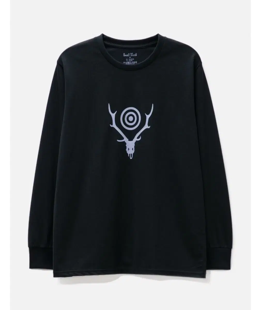 [New] SOUTH2 WEST8 Long Sleeve Black XL 105-110