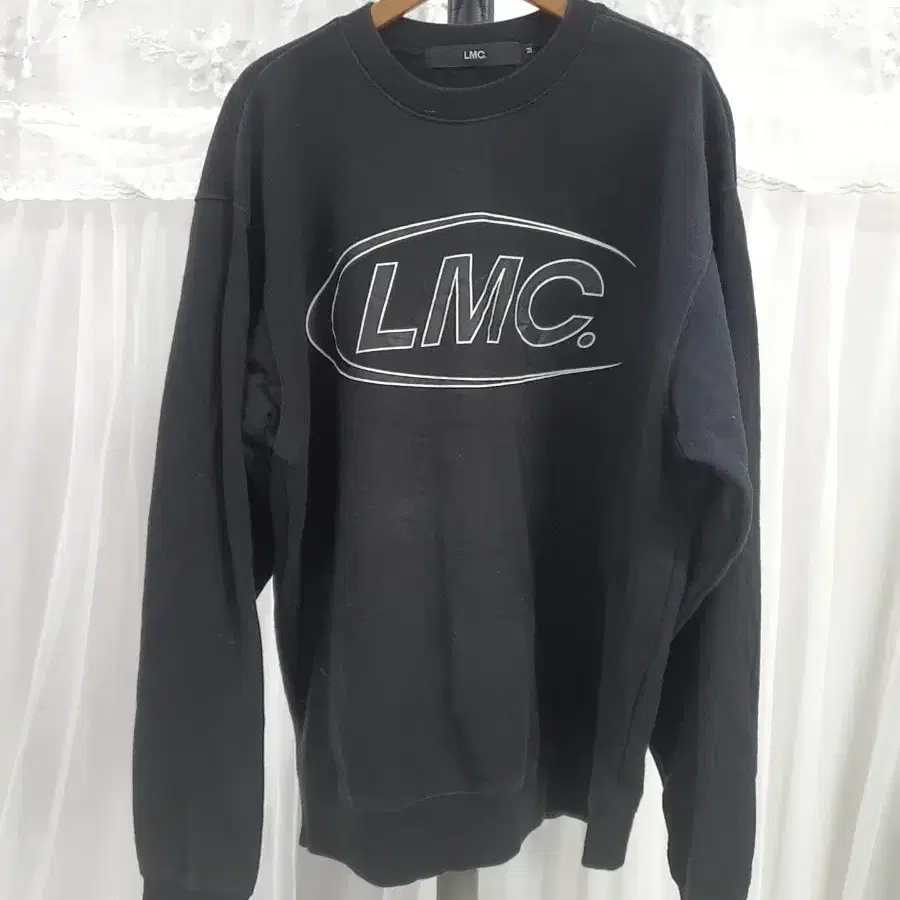 LMC  맨투맨 티셔츠 M 블랙 색상